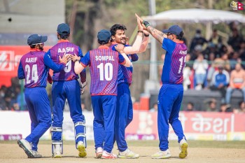 नेदरल्यान्ड्सलाई ६ विकेटले हराउँदै नेपाल फाइनलमा